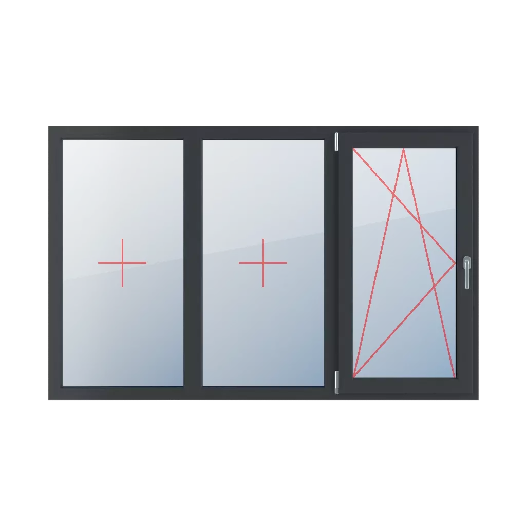 Vitrage fixe dans le cadre, oscillo-battant à gauche fenetres type-de-fenetre triple-vantaux division-horizontale-symetrique-33-33-33 vitrage-fixe-dans-le-cadre-oscillo-battant-a-gauche 