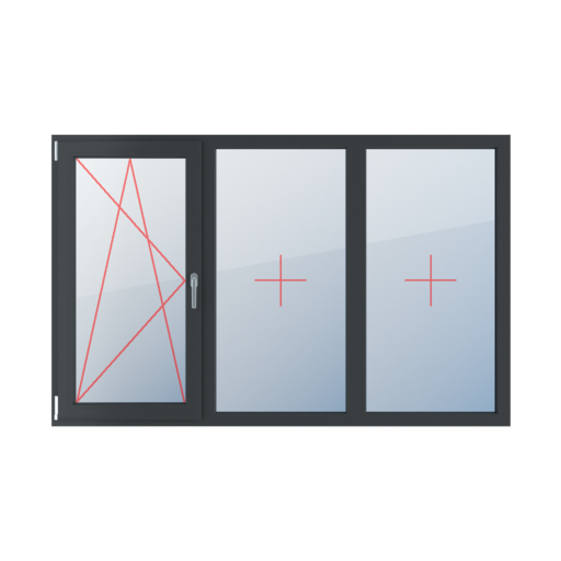 Virage à gauche et inclinaison, vitrage fixe dans le cadre fenetres type-de-fenetre triple-vantaux division-horizontale-symetrique-33-33-33 virage-a-gauche-et-inclinaison-vitrage-fixe-dans-le-cadre 