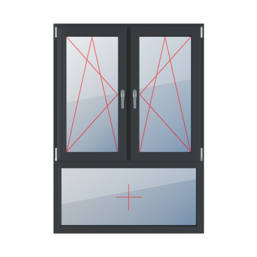 Basculer et tourner à gauche, basculer et tourner à droite, vitrage fixe dans le cadre fenetres type-de-fenetre triple-vantaux division-verticale-asymetrique-70-30 basculer-et-tourner-a-gauche-basculer-et-tourner-a-droite-vitrage-fixe-dans-le-cadre 