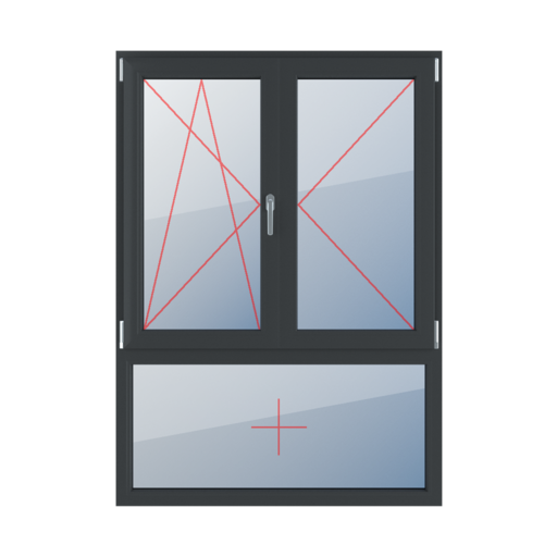 Virage à gauche et inclinaison, virage à droite, poteau mobile, vitrage fixe dans le cadre fenetres type-de-fenetre triple-vantaux division-verticale-asymetrique-70-30-avec-un-poteau-mobile virage-a-gauche-et-inclinaison-virage-a-droite-poteau-mobile-vitrage-fixe-dans-le-cadre 