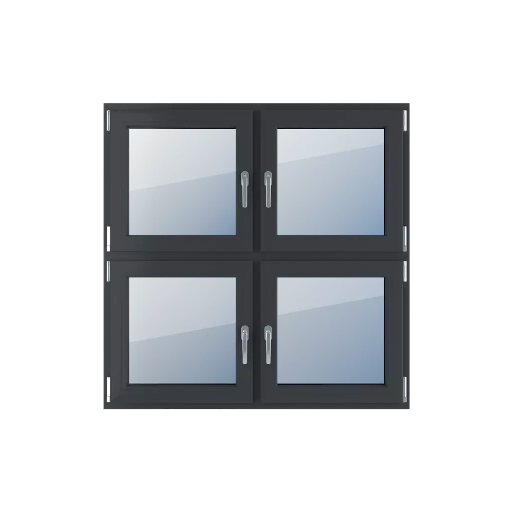 Quatre vantaux produits fenetres-en-aluminium    