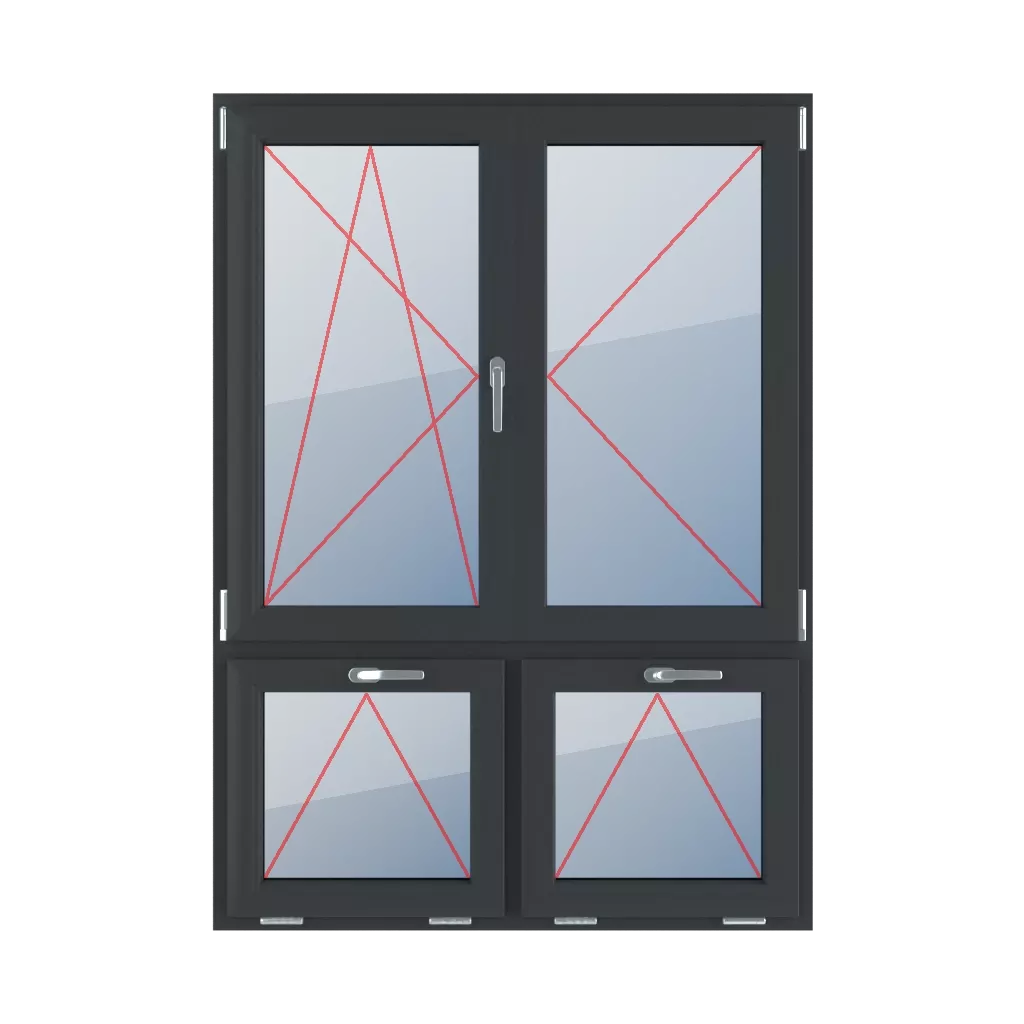 Inclinez et tournez à gauche, tournez à droite, poteau mobile, inclinez avec une poignée en haut fenetres type-de-fenetre quatre-vantaux division-verticale-asymetrique-70-30-avec-un-poteau-mobile inclinez-et-tournez-a-gauche-tournez-a-droite-poteau-mobile-inclinez-avec-une-poignee-en-haut 