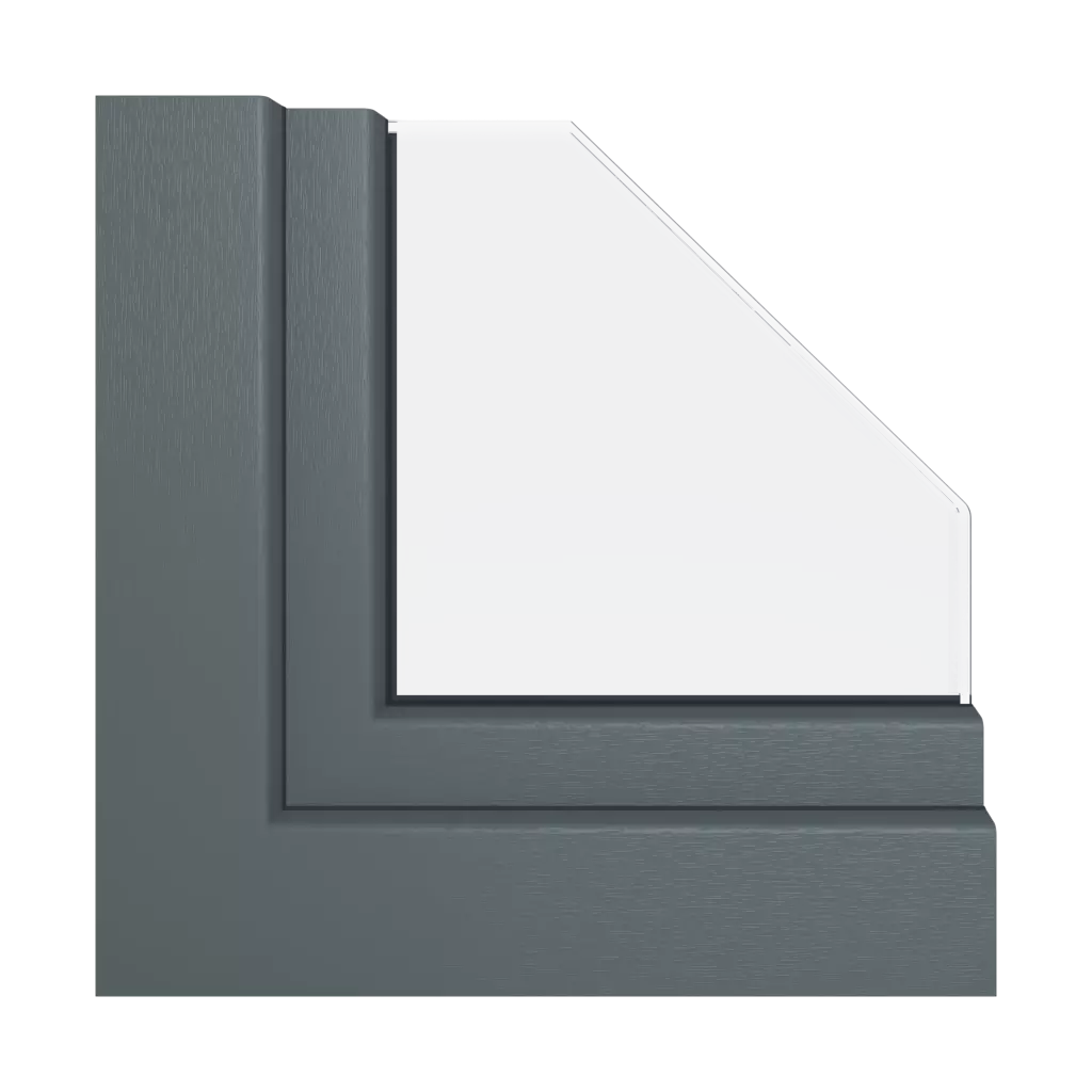 Soie gris foncé ✨ fenetres couleur-de-la-fenetre couleurs-de-cadre-chaleureuses gris-2 