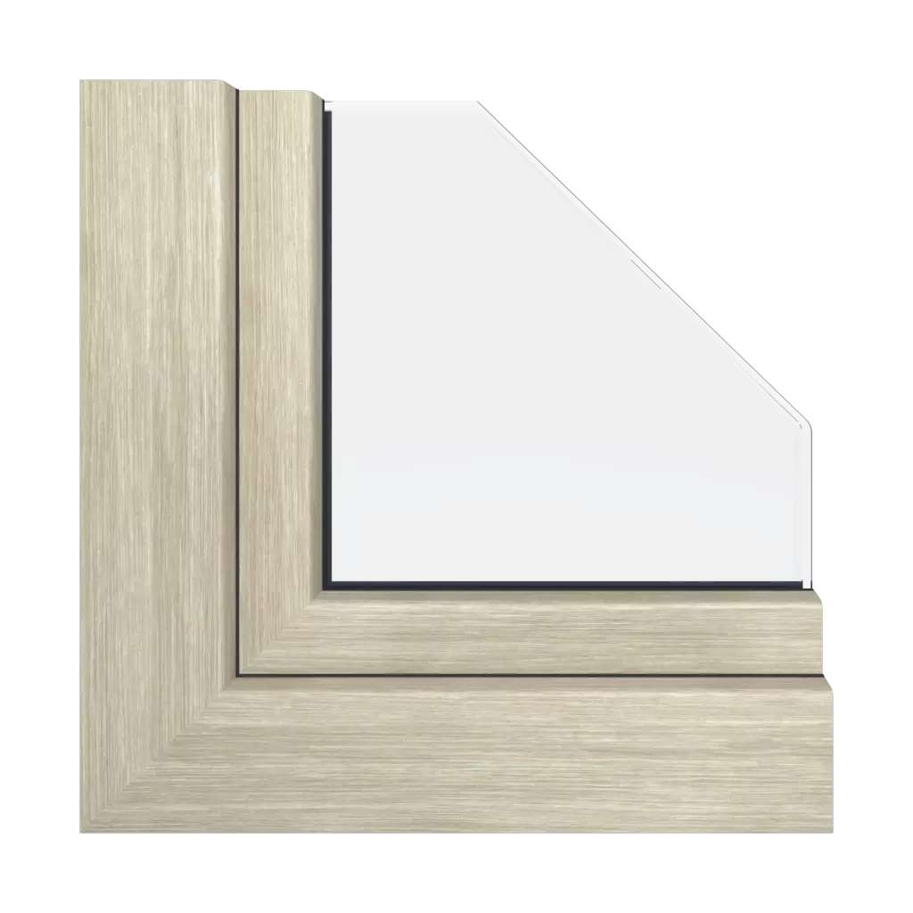 Chêne sheffield brillant ✨ fenetres type-de-fenetre double-vantail division-horizontale-symetrique-50-50 