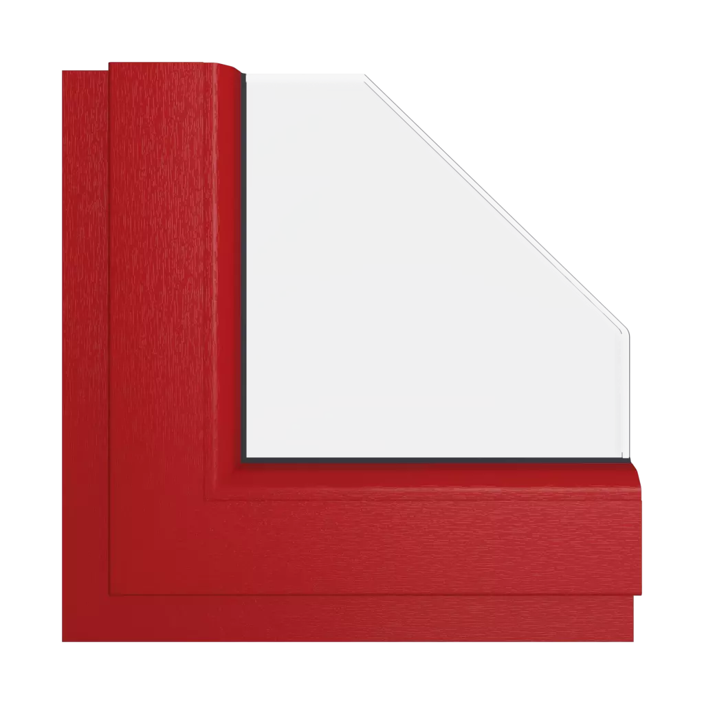 rouge rubis fenetres couleur-de-la-fenetre couleurs-veka rouge-rubis interior