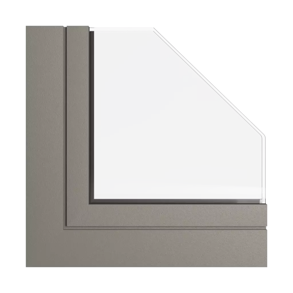 Gris Quartz fenetres profils-de-fenetre aliplast