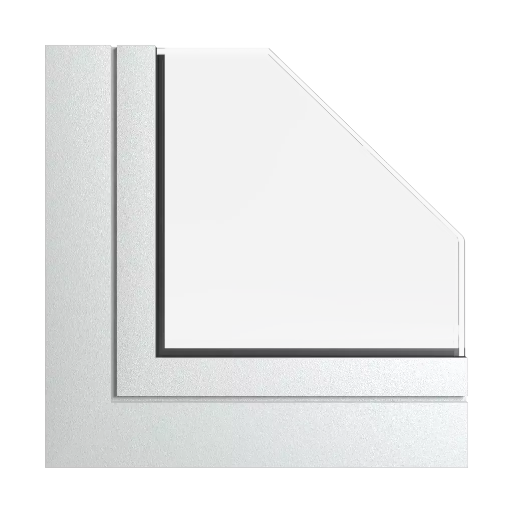 Aluminium blanc fenetres profils-de-fenetre aliplast