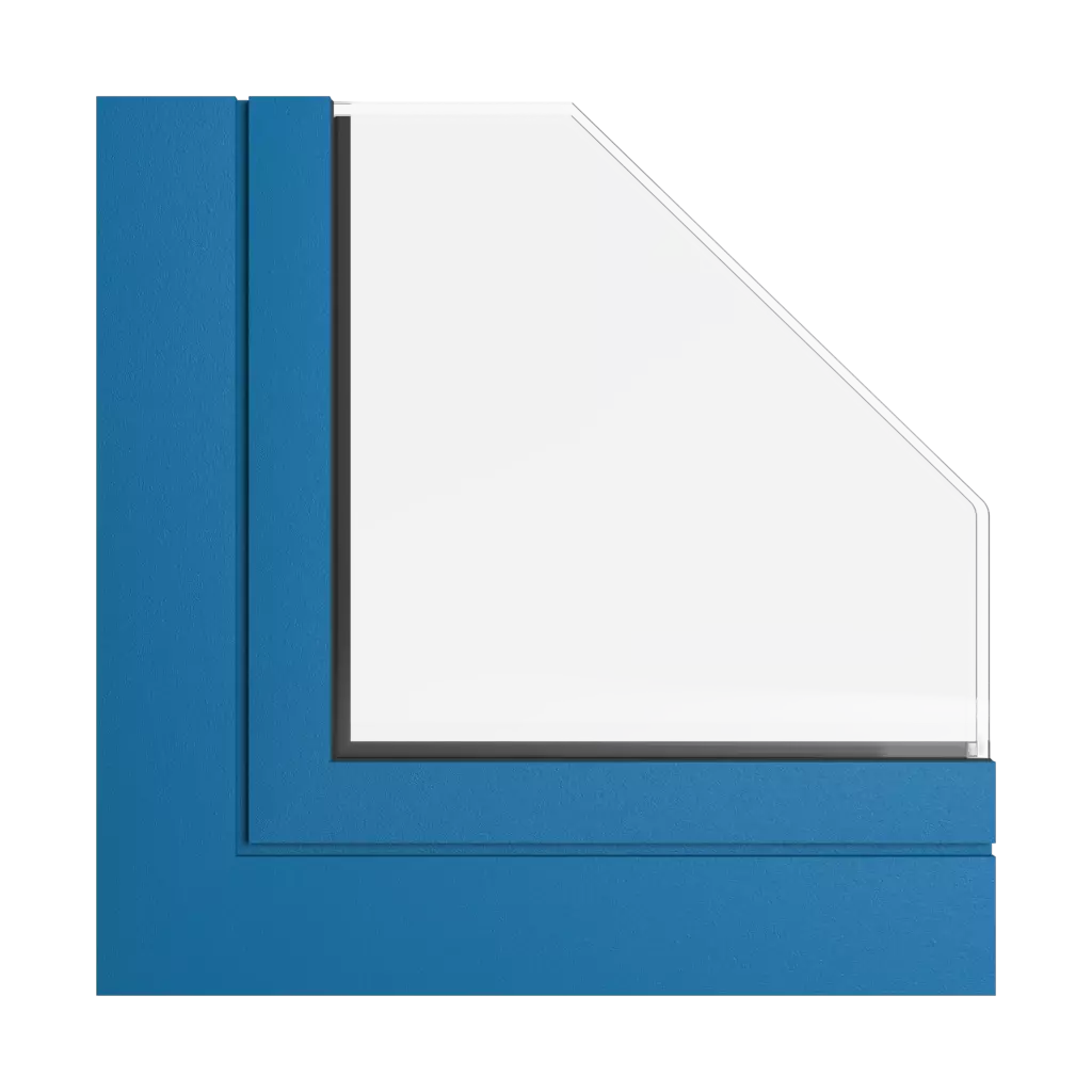 Moyen bleu tiger fenetres profils-de-fenetre aliplast