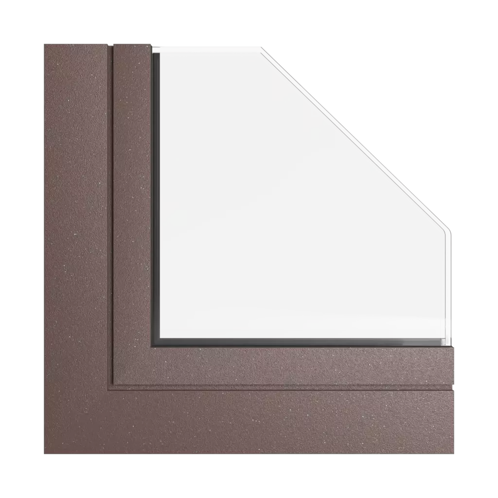 Métallique bronze tiger fenetres couleur-de-la-fenetre couleurs-aliplast