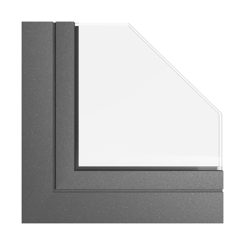 Tigre métallisé gris foncé produits fenetres-en-aluminium    