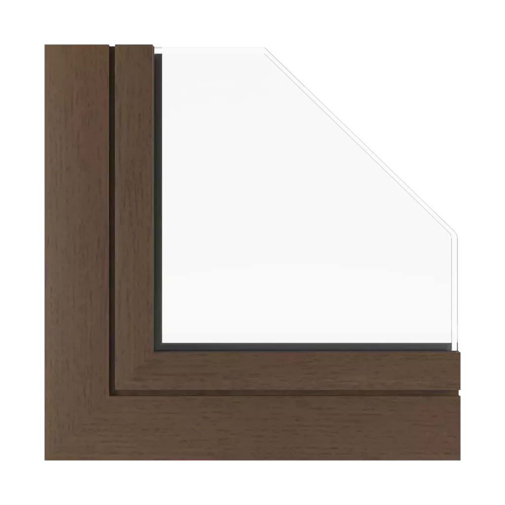 Veine de noyer fenetres profils-de-fenetre aluprof mb-78ei-cloisons-sans-meneaux