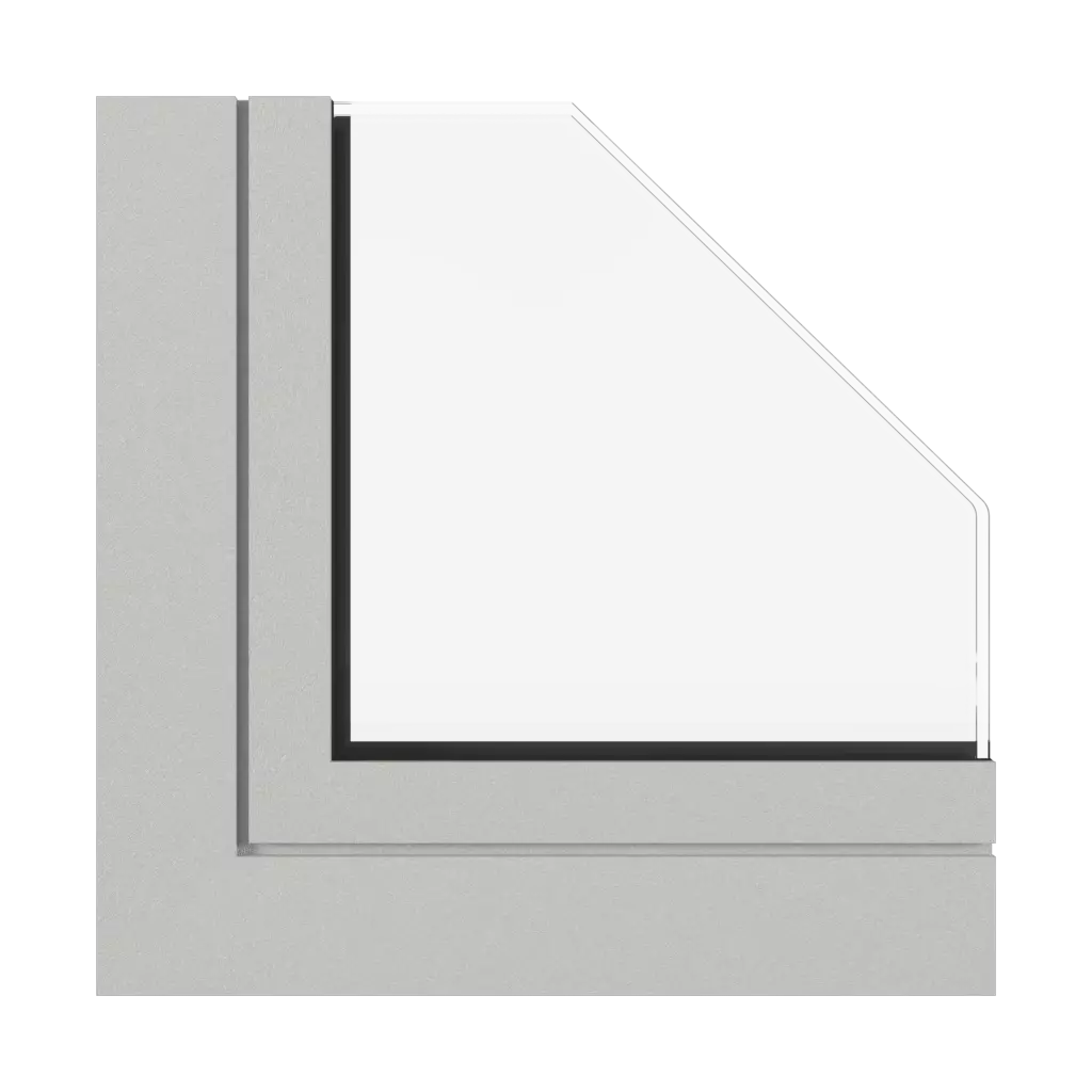 Structure fine gris clair fenetres profils-de-fenetre aluprof mb-sr50n-efekt