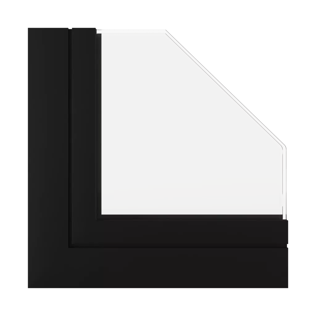 Noir mat ✨ fenetres type-de-fenetre triple-vantaux division-verticale-asymetrique-30-70 
