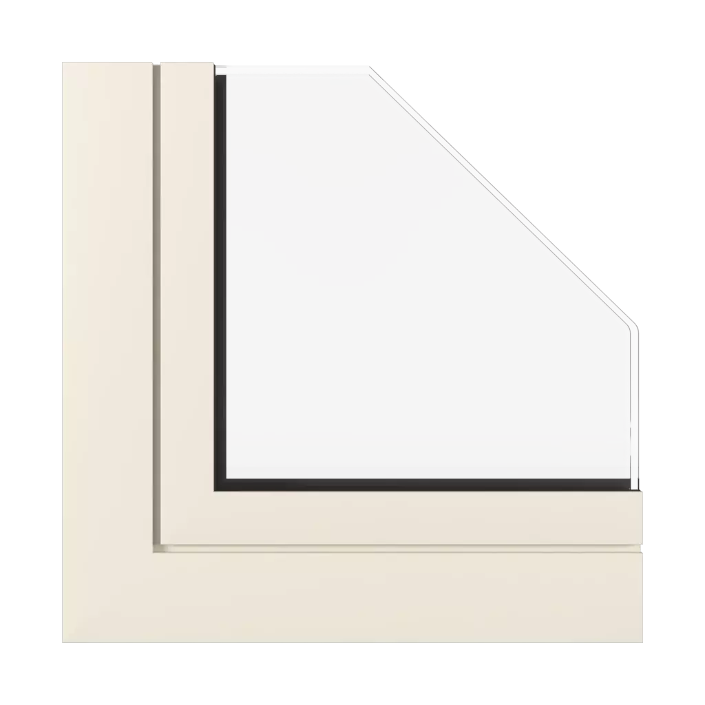 Blanc crème SK fenetres profils-de-fenetre aluprof mb-104-passive