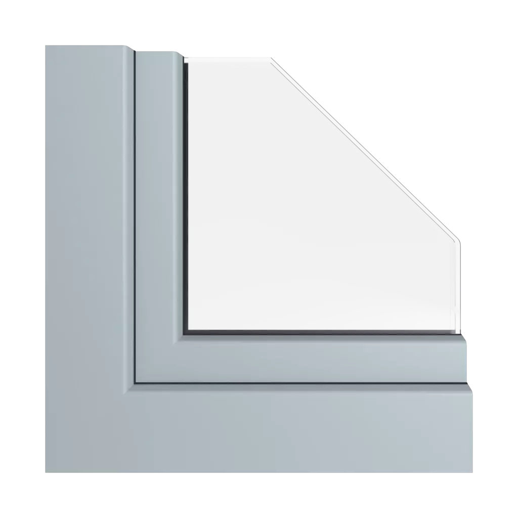 Gris lisse fenetres profils-de-fenetre rehau synego