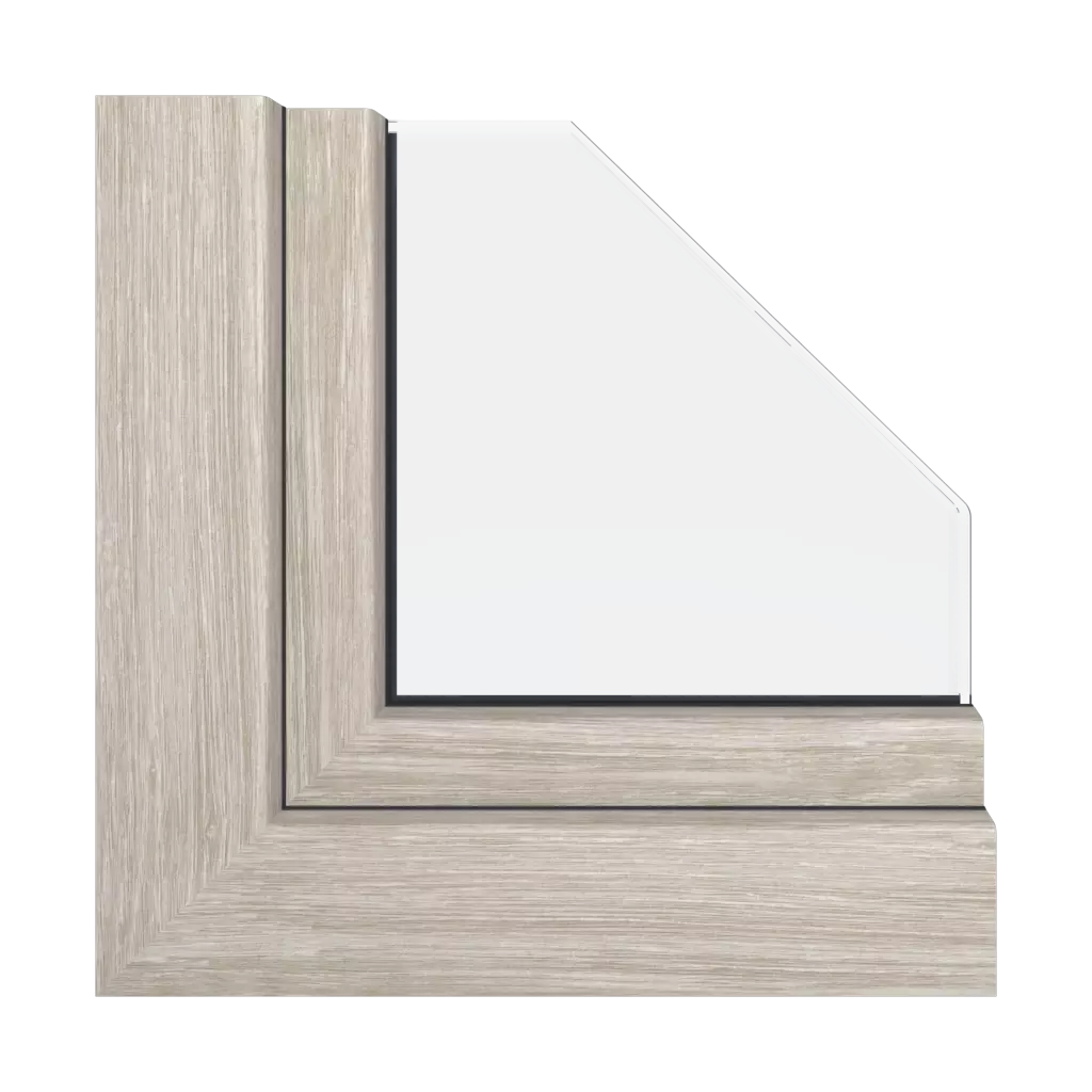 Woodec alpin de chêne de Sheffield ✨ fenetres profils-de-fenetre aluplast ideal-4000-85mm