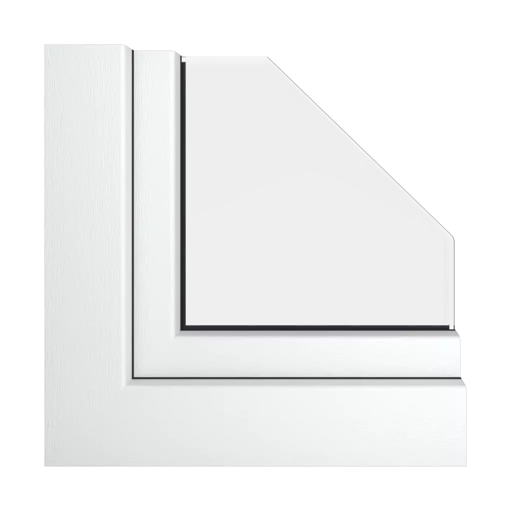 Blanc texturé fenetres profils-de-fenetre aluplast monobloc