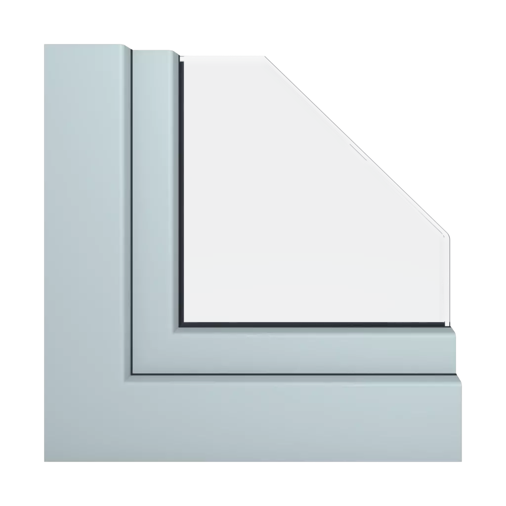 Signalgrau Satin 87 fenetres profils-de-fenetre salamander bluevolution-82md