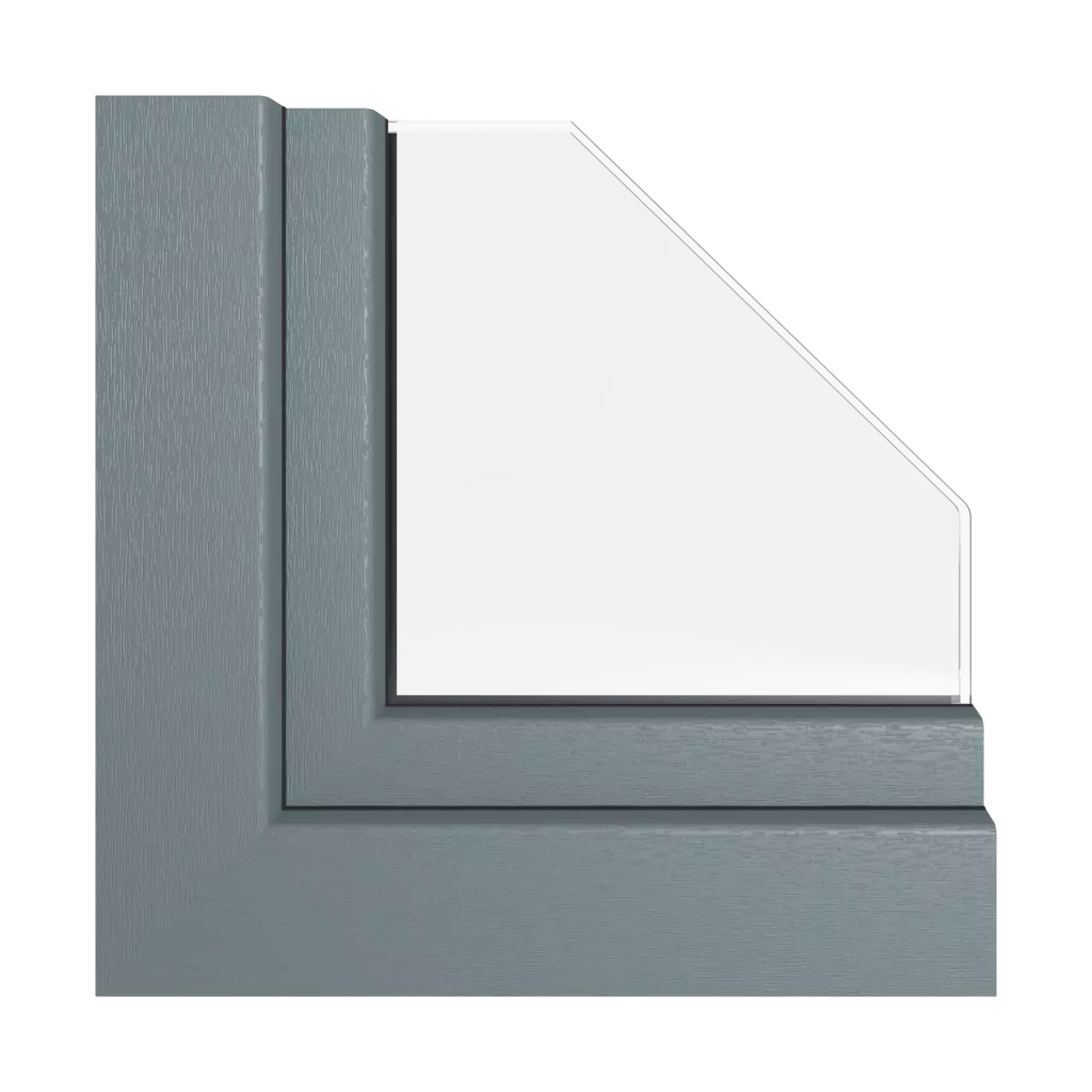 Gris basalte fenetres profils-de-fenetre kommerling premidoor-76-hst