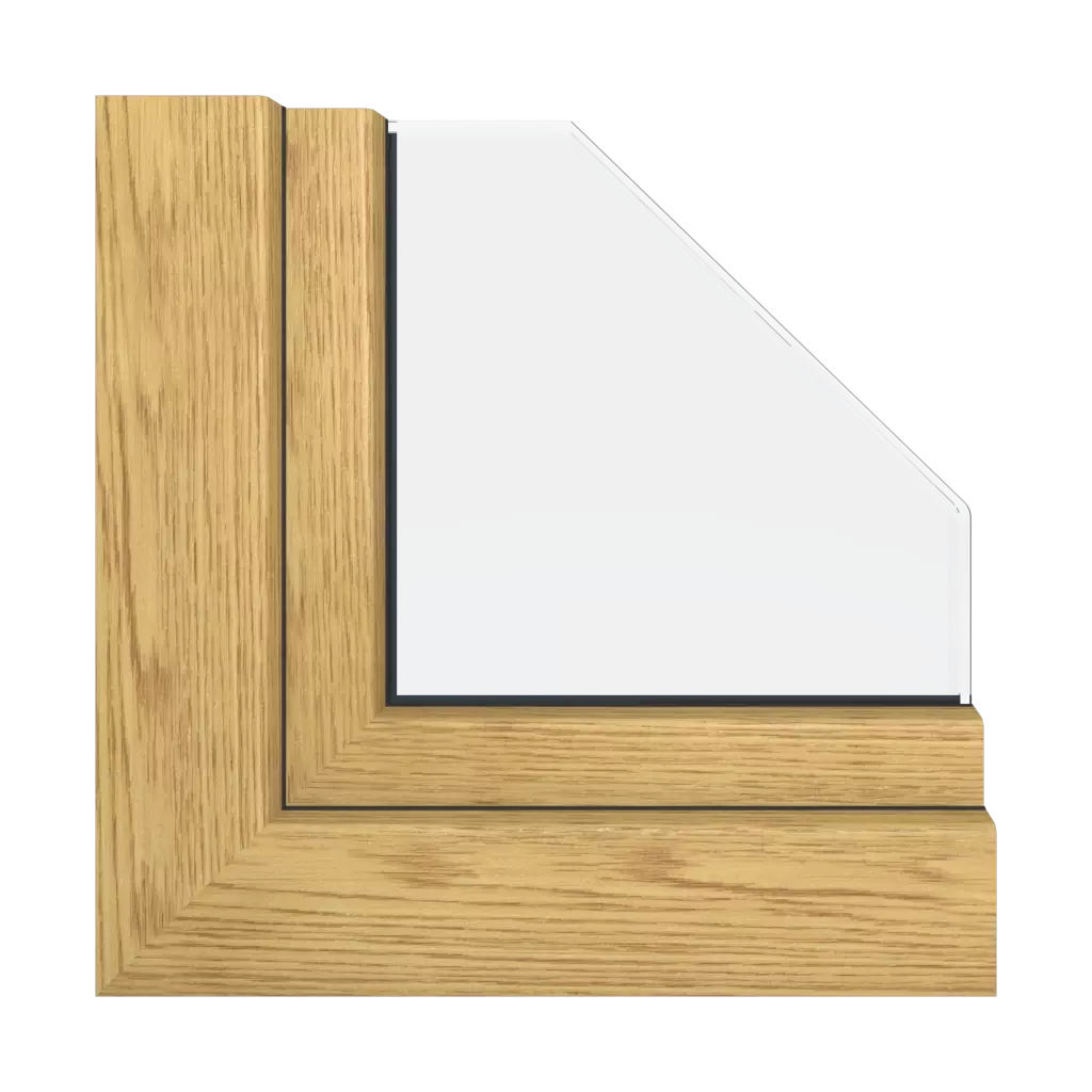 Chêne clair fenetres profils-de-fenetre gealan hst-s-9000