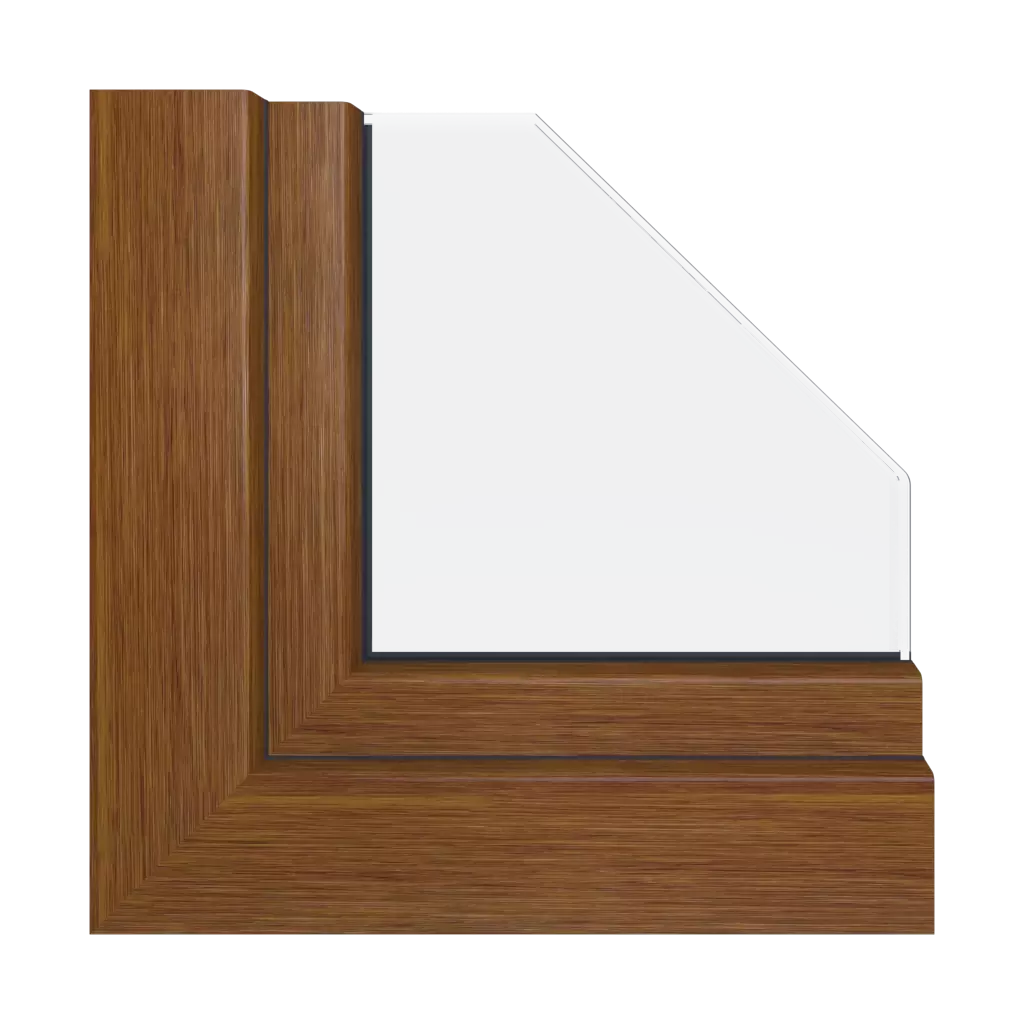 Chêne miel Realwood fenetres profils-de-fenetre gealan linear