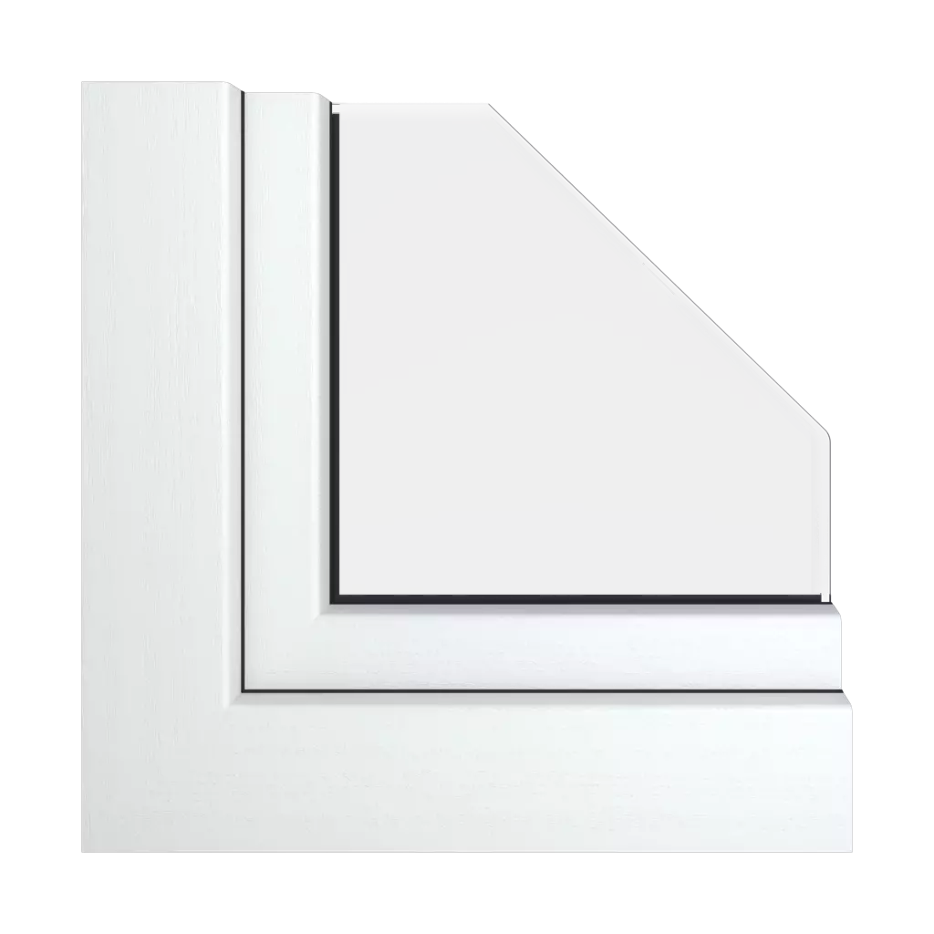 Blanc brillant RAL 9003 fenetres profils-de-fenetre gealan s9000