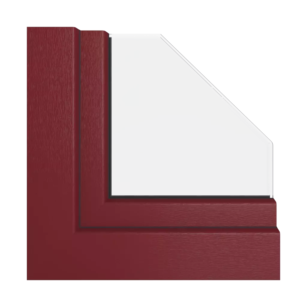 Rouge RAL 3005 fenetres profils-de-fenetre gealan s9000