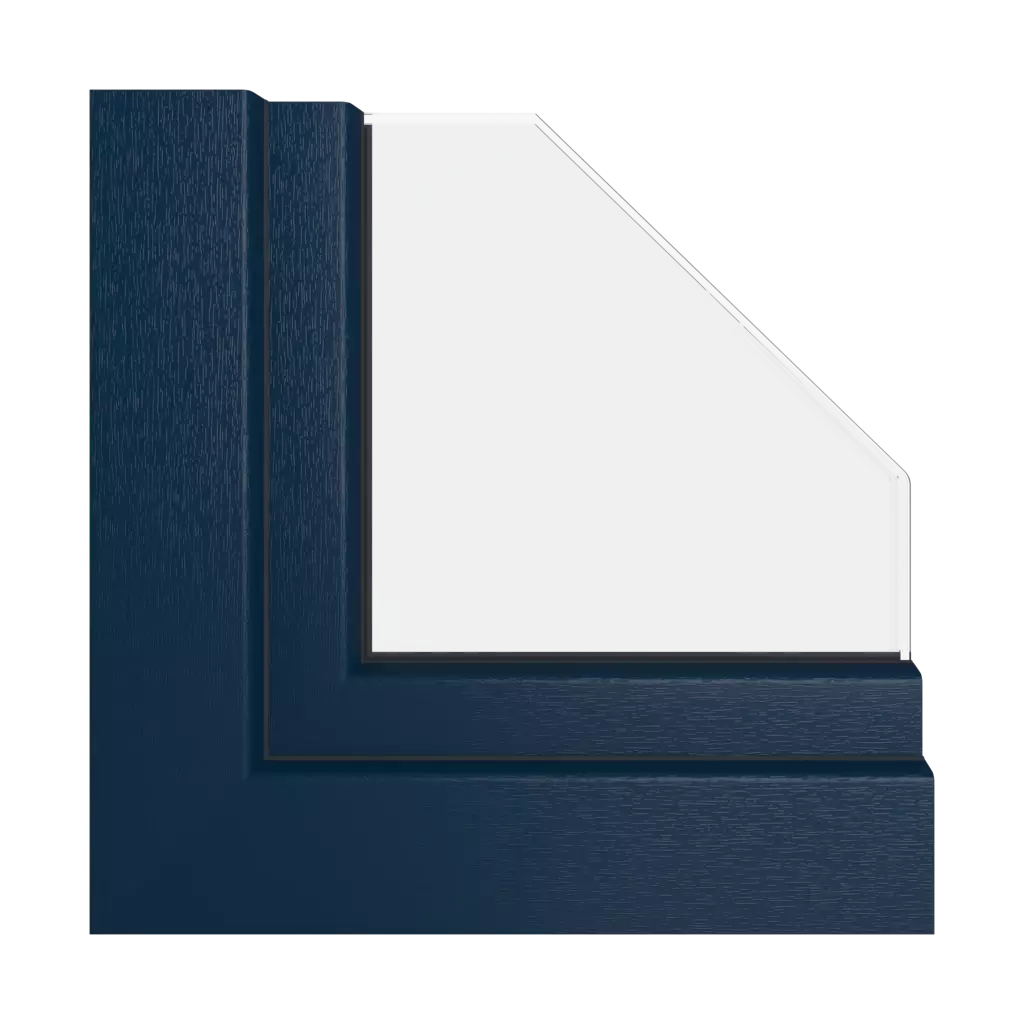 Bleu foncé RAL 5011 produits fenetres-pvc    