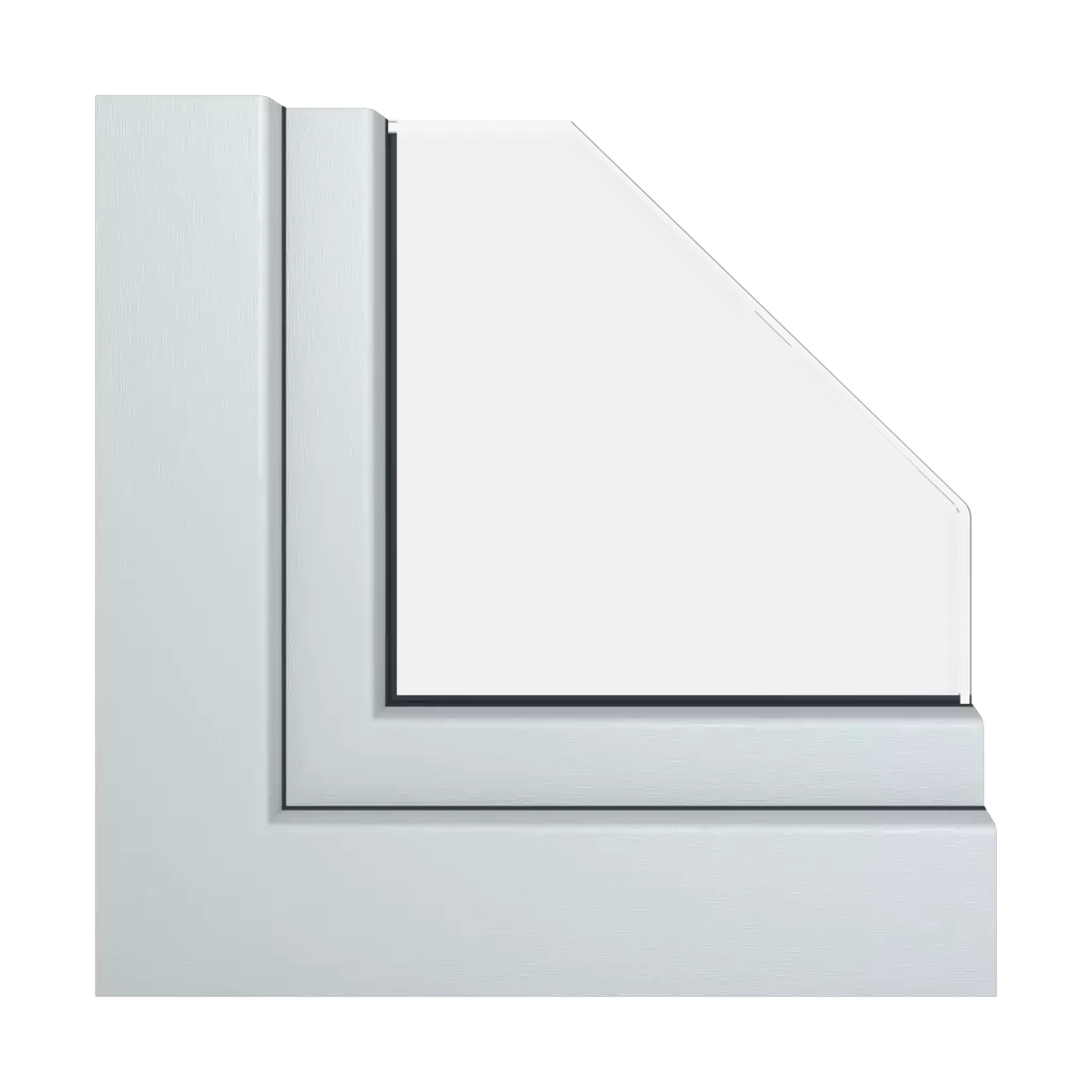 Déco Gris RAL 7001 fenetres profils-de-fenetre gealan linear