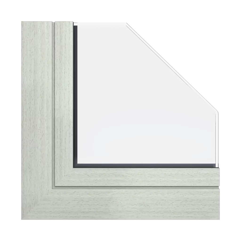 Effet bois de hêtre blanchi produits fenetres-de-facade    