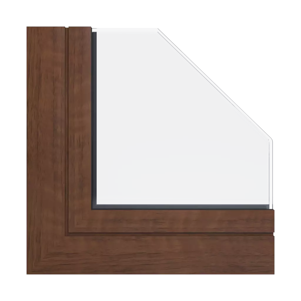 Effet bois Siena rosso fenetres profils-de-fenetre aliplast