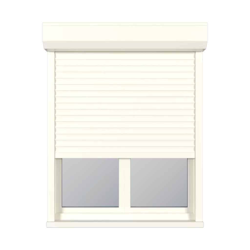 Blanc crème fenetres accessoires-de-fenetre stores-de-fenetre aluprof