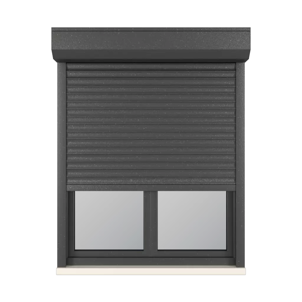 Gris anthracite perle mat fenetres accessoires-de-fenetre stores-de-fenetre aluprof