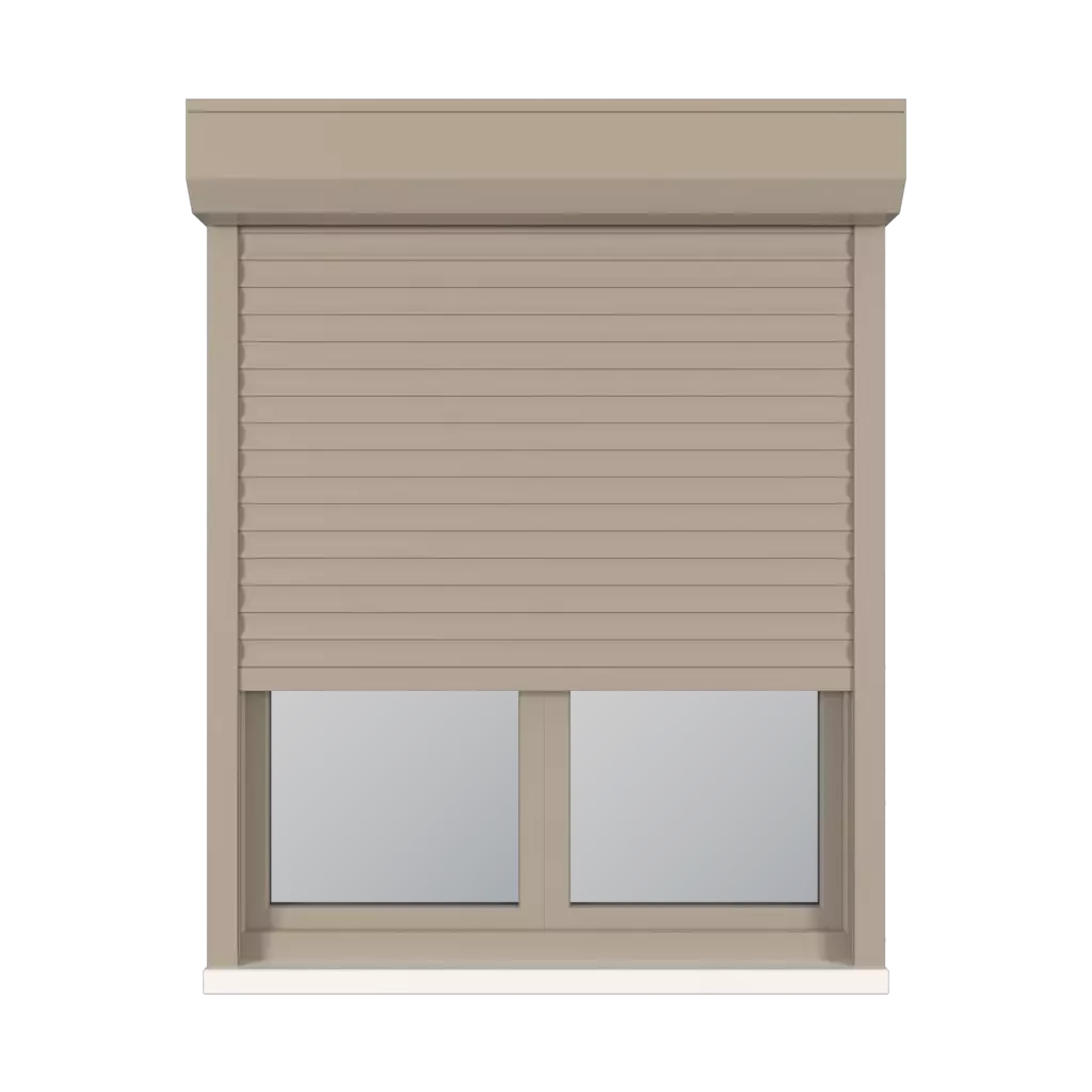 Beige foncé fenetres accessoires-de-fenetre stores-de-fenetre aluprof