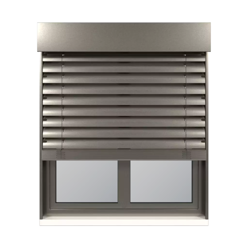 Gris métallique DB703 fenetres accessoires-de-fenetre stores-de-facade aluprof