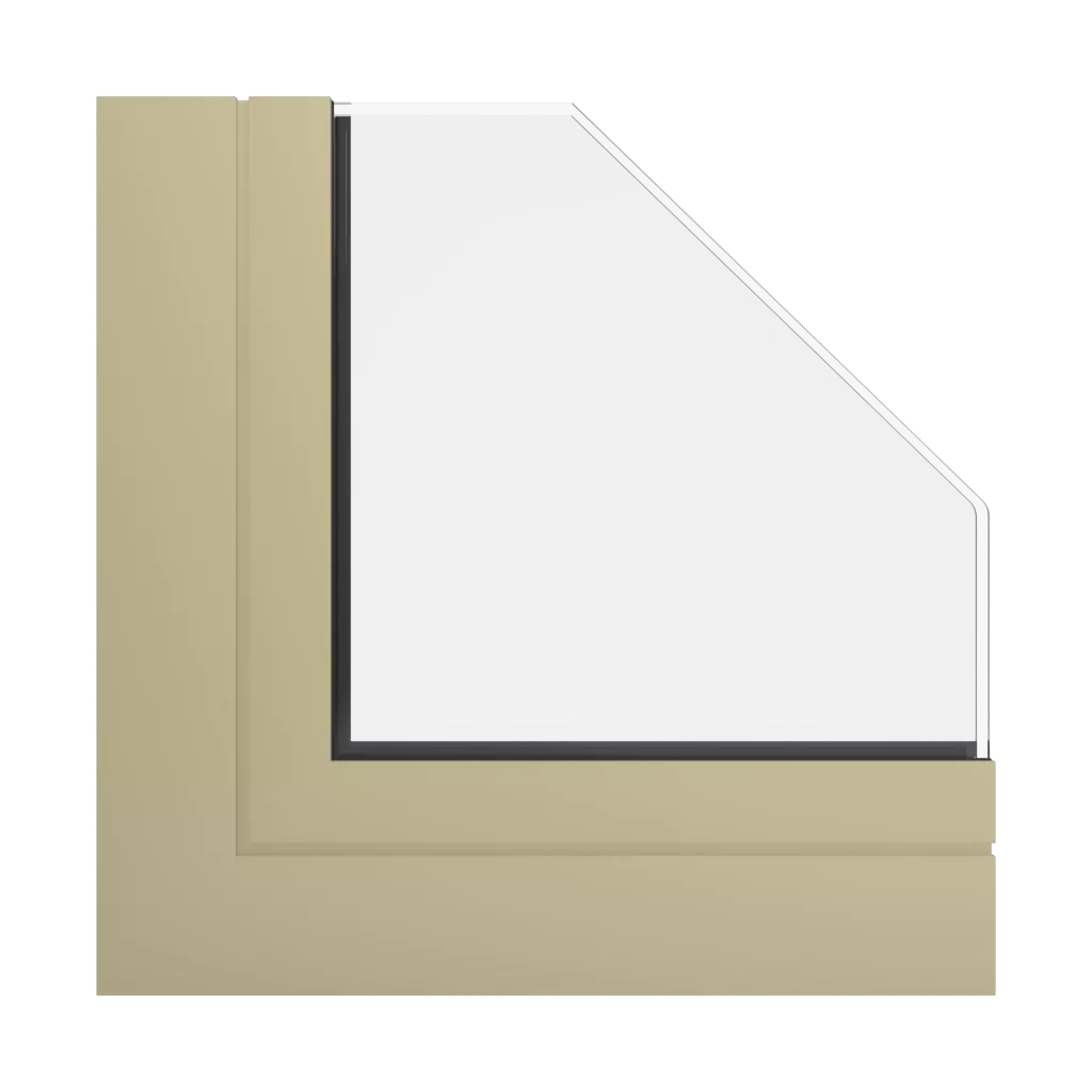 RAL 1000 Beige vert fenetres profils-de-fenetre ponzio pe78n