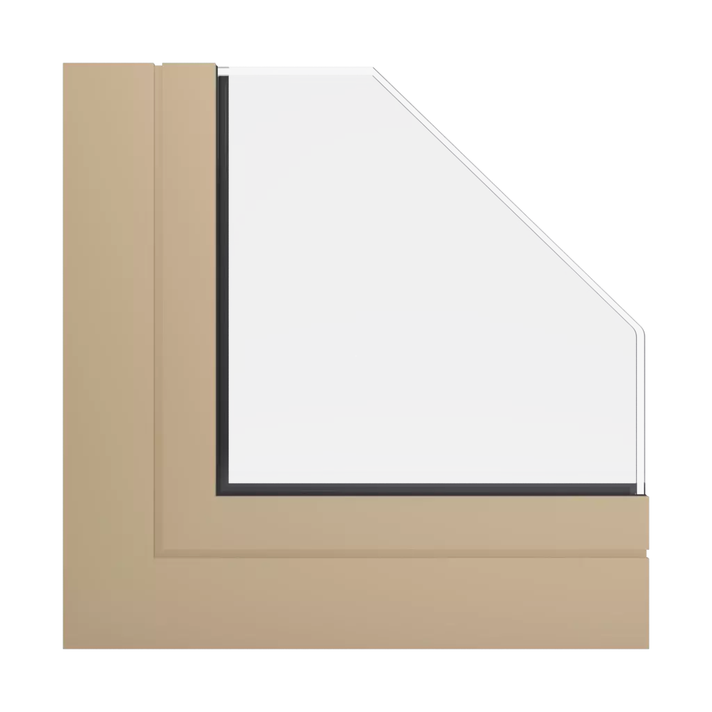 RAL 1001 Beige fenetres profils-de-fenetre aliplast genesis-75