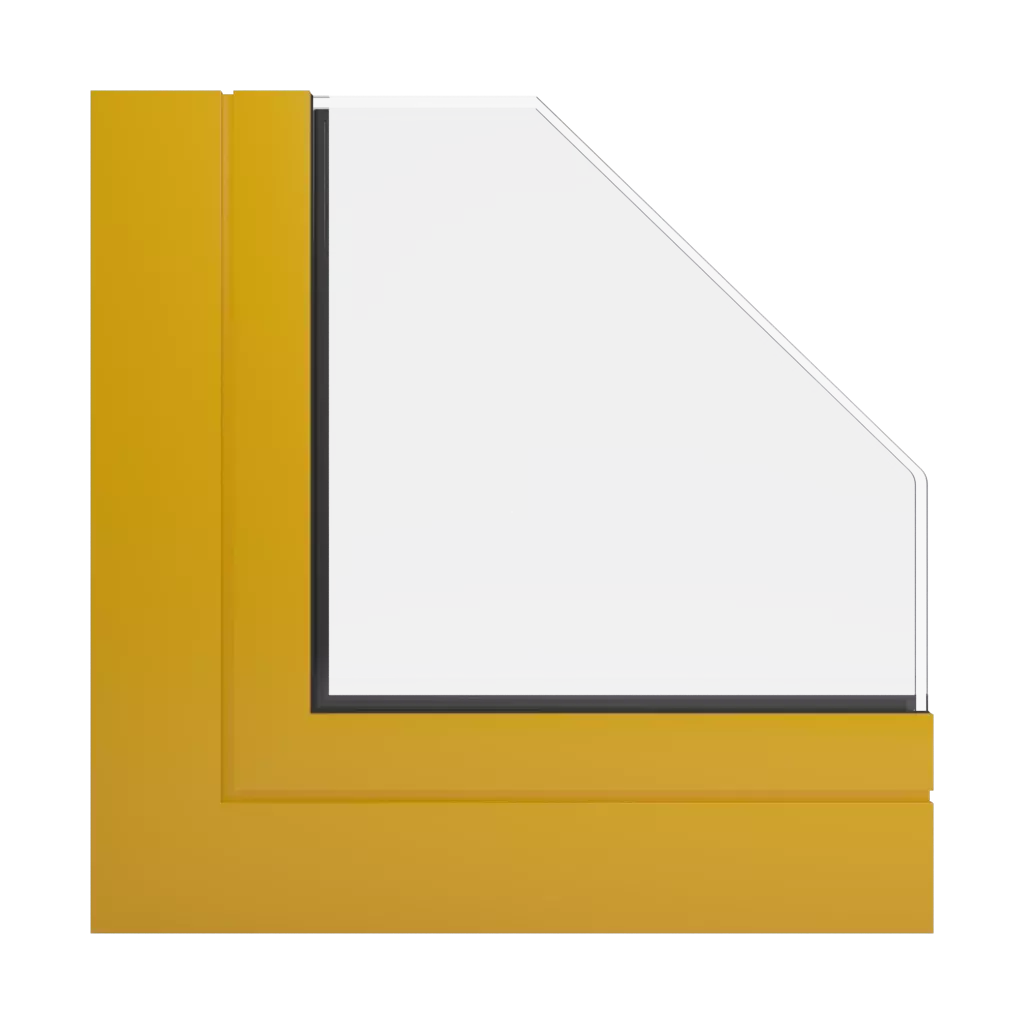 RAL 1004 Jaune or fenetres profils-de-fenetre aluprof mb-ferroline