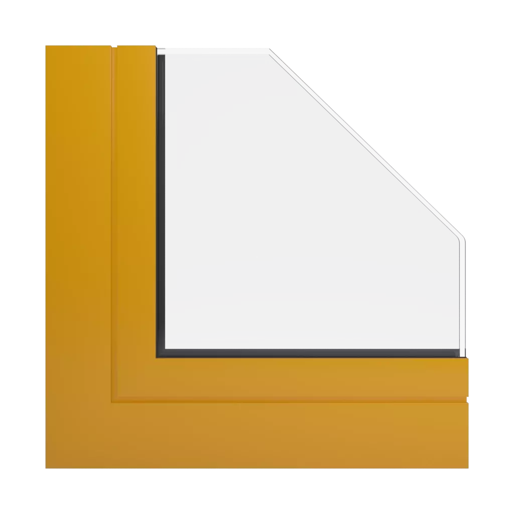 RAL 1006 Jaune maïs fenetres profils-de-fenetre aliplast genesis-75