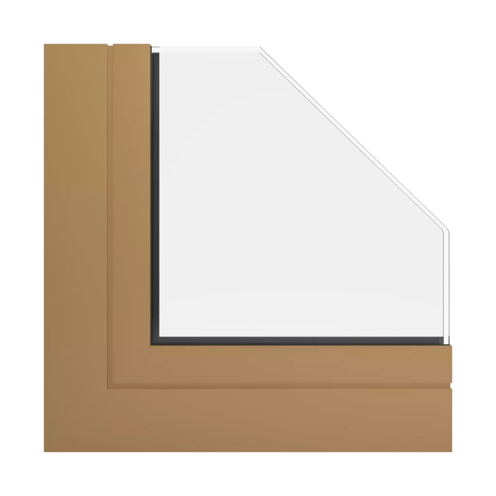 RAL 1011 Beige brun fenetres profils-de-fenetre ponzio pe68