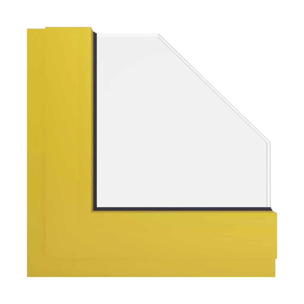 RAL 1018 Jaune zinc fenetres couleur-de-la-fenetre aluminium-ral ral-1018-jaune-zinc interior