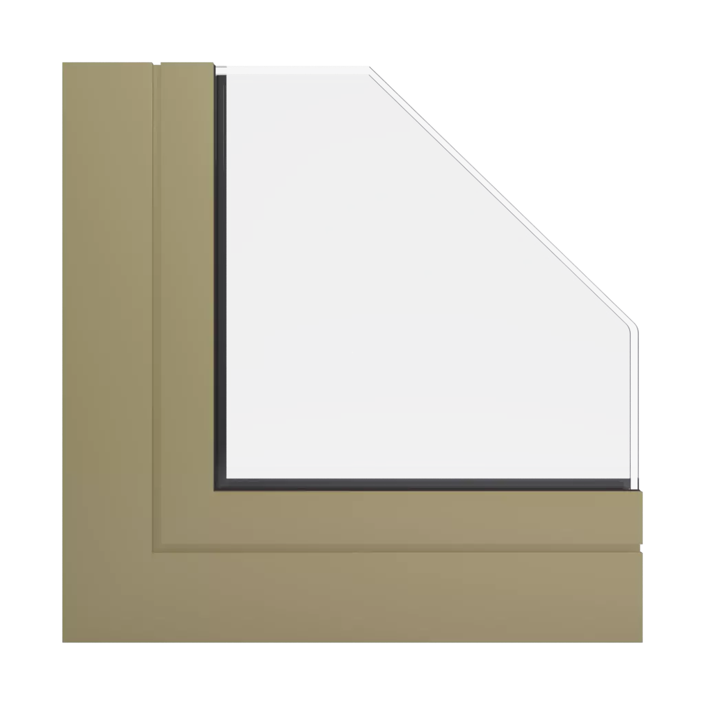 RAL 1020 Jaune olive produits fenetres-en-aluminium    