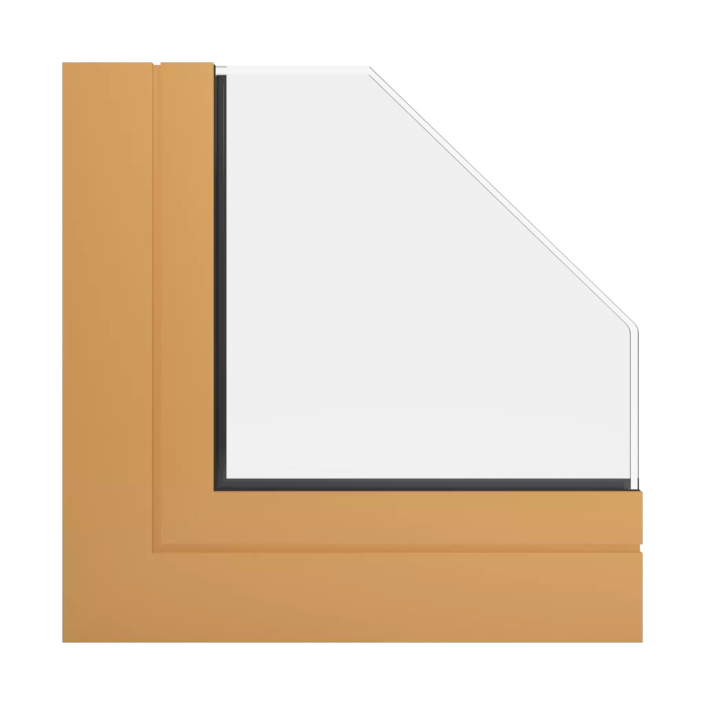 RAL 1034 Jaune pastel fenetres profils-de-fenetre aluprof mb-skyline-type-r