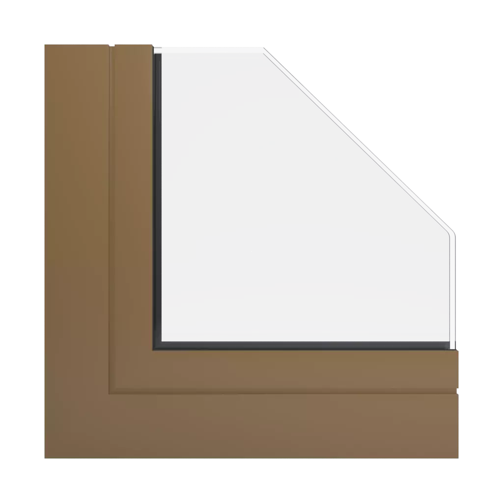 RAL 1036 Or nacré fenetres profils-de-fenetre aluprof mb-sr50n-efekt