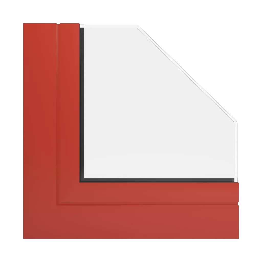 RAL 2002 Orangé sang fenetres profils-de-fenetre ponzio pe78n