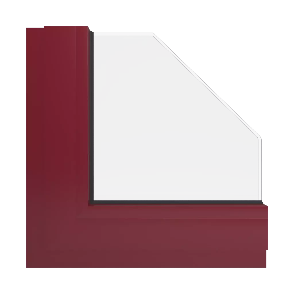 RAL 3004 Rouge pourpre fenetres couleur-de-la-fenetre aluminium-ral ral-3004-rouge-pourpre interior