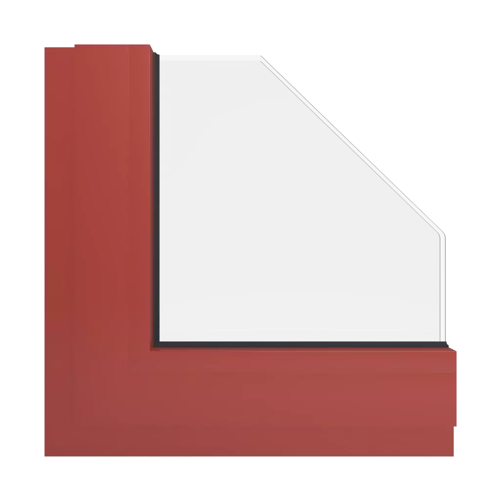 RAL 3016 Rouge corail fenetres couleur-de-la-fenetre aluminium-ral ral-3016-rouge-corail interior