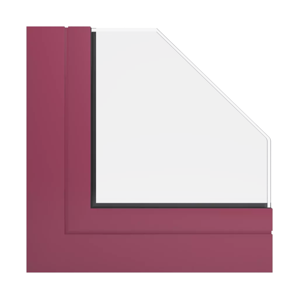 RAL 4002 Violet rouge fenetres profils-de-fenetre ponzio pe68-salut