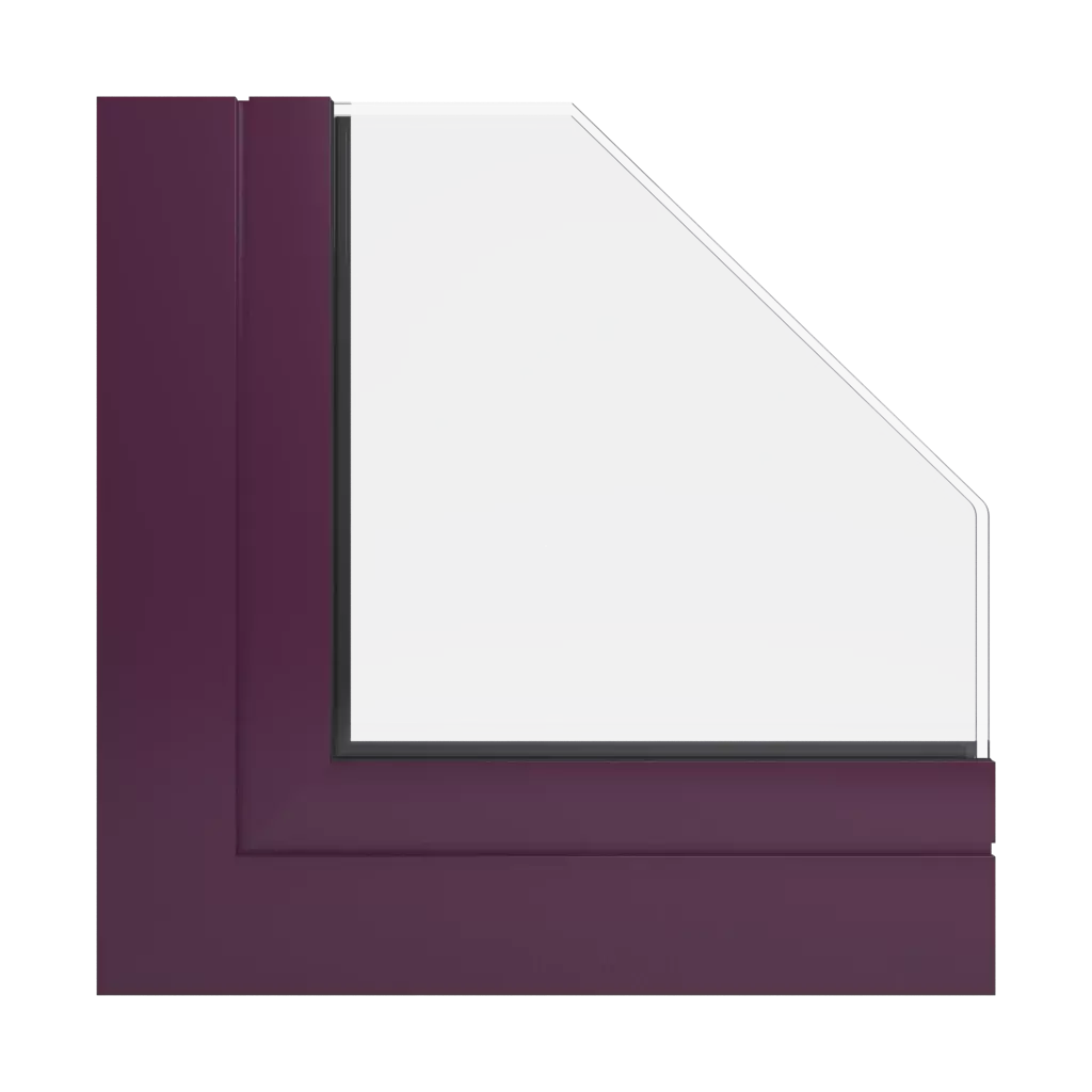 RAL 4007 Violet pourpre fenetres profils-de-fenetre aluprof mb-sr50n-efekt