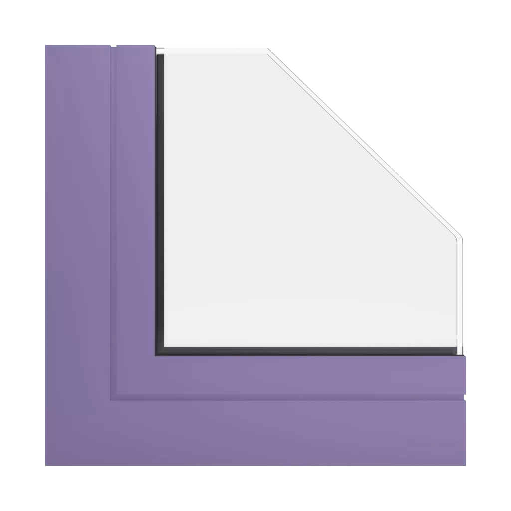 RAL 4011 Violet nacré fenetres profils-de-fenetre aluprof mb-sr50n-efekt